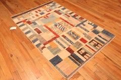 Nazmiyal Collection Modern Contemporary Geometric Rug 4 ft 2 in x 6 ft 6 in