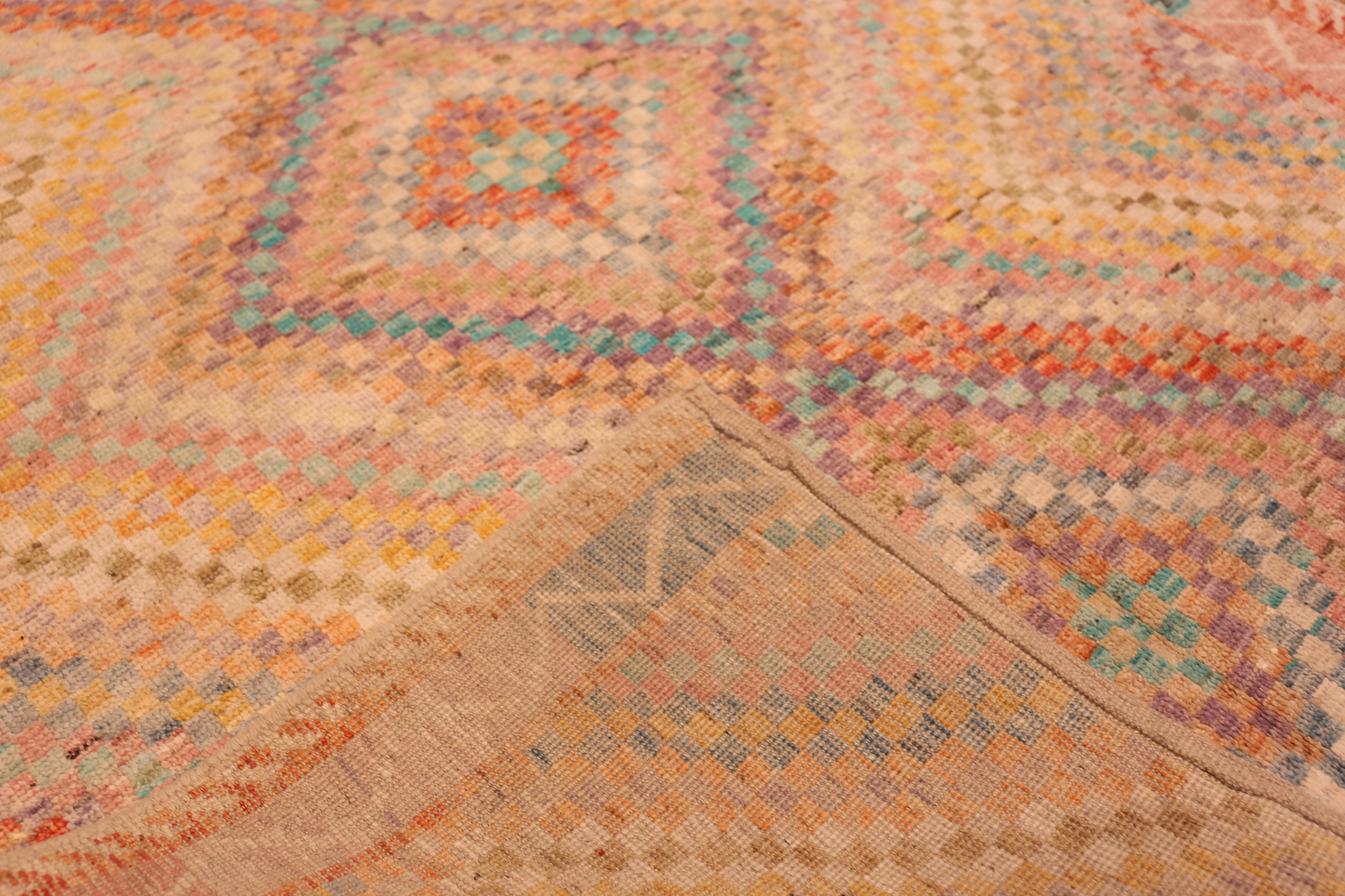 XXI secolo e contemporaneo Tappeto Geometrico Moderno Contemporaneo Collection Nazmiyal 5 ft 2 in x 6 ft 8 in in vendita