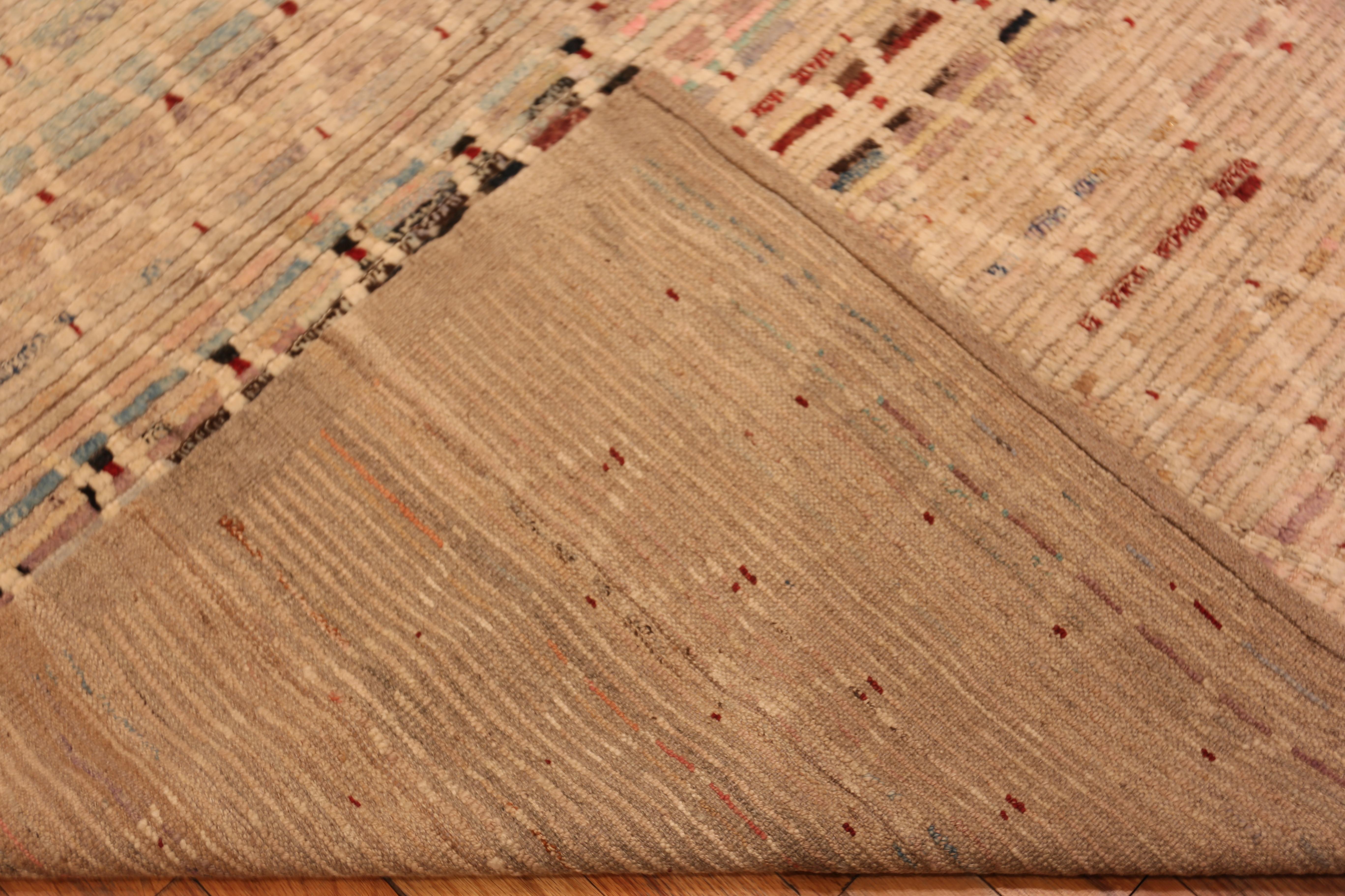 Noué à la main Collection S Contemporary Rug 6 ft 10 in x 10 ft en vente