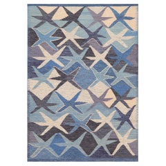 Nazmiyal Collection Tappeto Kilim in stile moderno e contemporaneo 4' 5" x 6' 3"