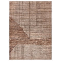 Tappeto per l'area Nazmiyal Collection Modern Earthy Tones. 10 ft 2 in x 14 ft 1 in