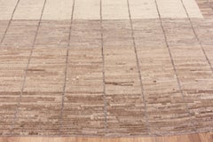 Nazmiyal Collection Modern Geometric Handmade Wool Pile Area Rug 11'8" x 14'7"