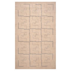 Nazmiyal Collection Modern Greek Key Influenced Rug 9'3" x 15'