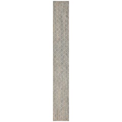 Nazmiyal Collection Modern Moroccan Design Rug. Size: 2 ft 4 in x 16 ft 9 in