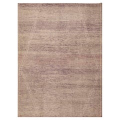 Nazmiyal Collection Modern Neutral Grey Geometric Minimalist Rug 9'1" x 12'6"