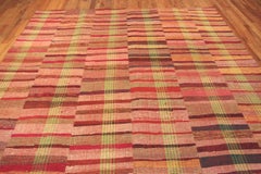 Nazmiyal Collection Modern Rag Rug. 10 ft x 12 ft 9 in