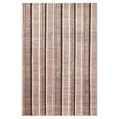 Nazmiyal Collection Modern Room Size Stripped Design Area Rug 7'4" x 11'3"