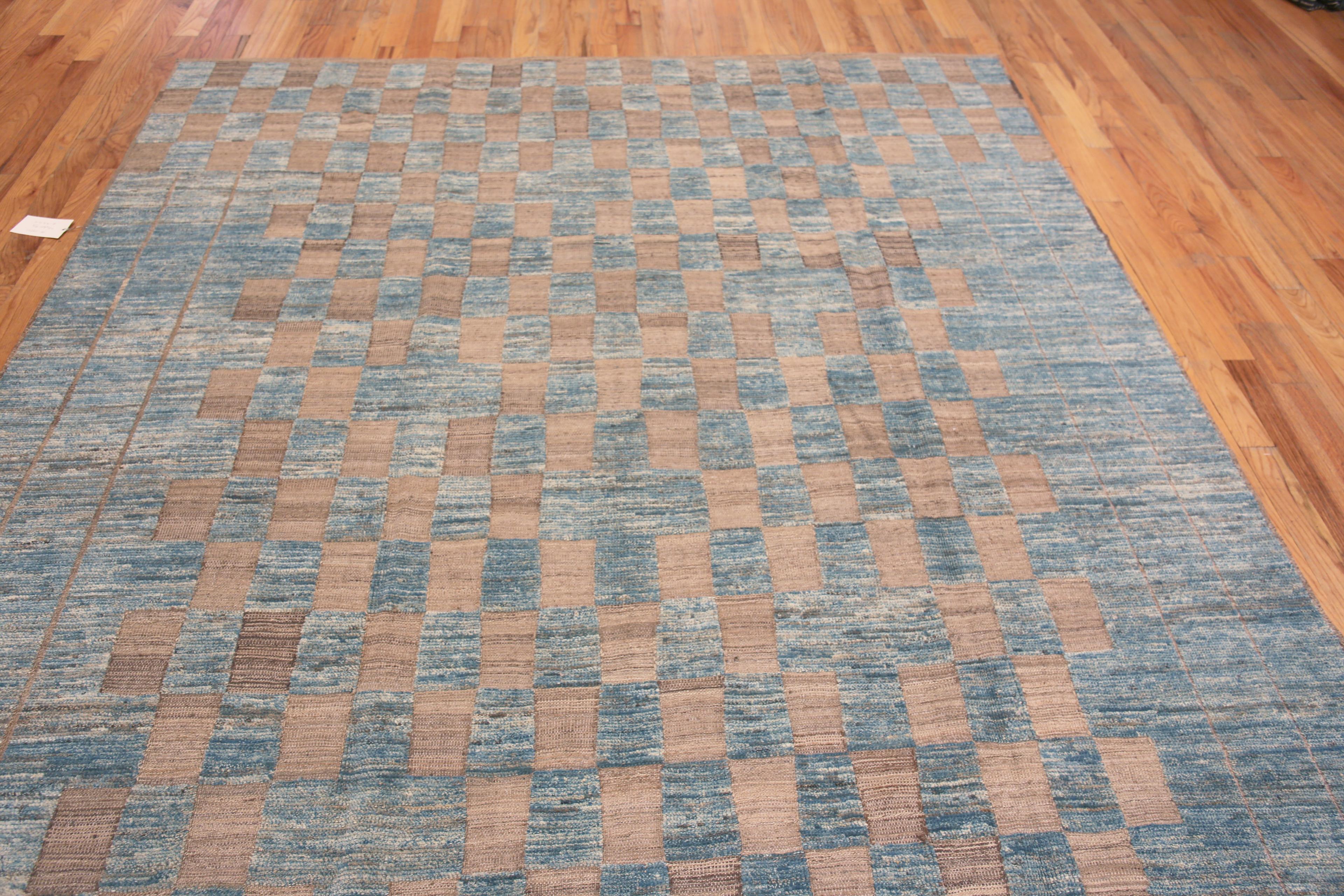 Tribal Collection Nazmiyal, tapis tribal géométrique moderne, taille de pièce 8'4