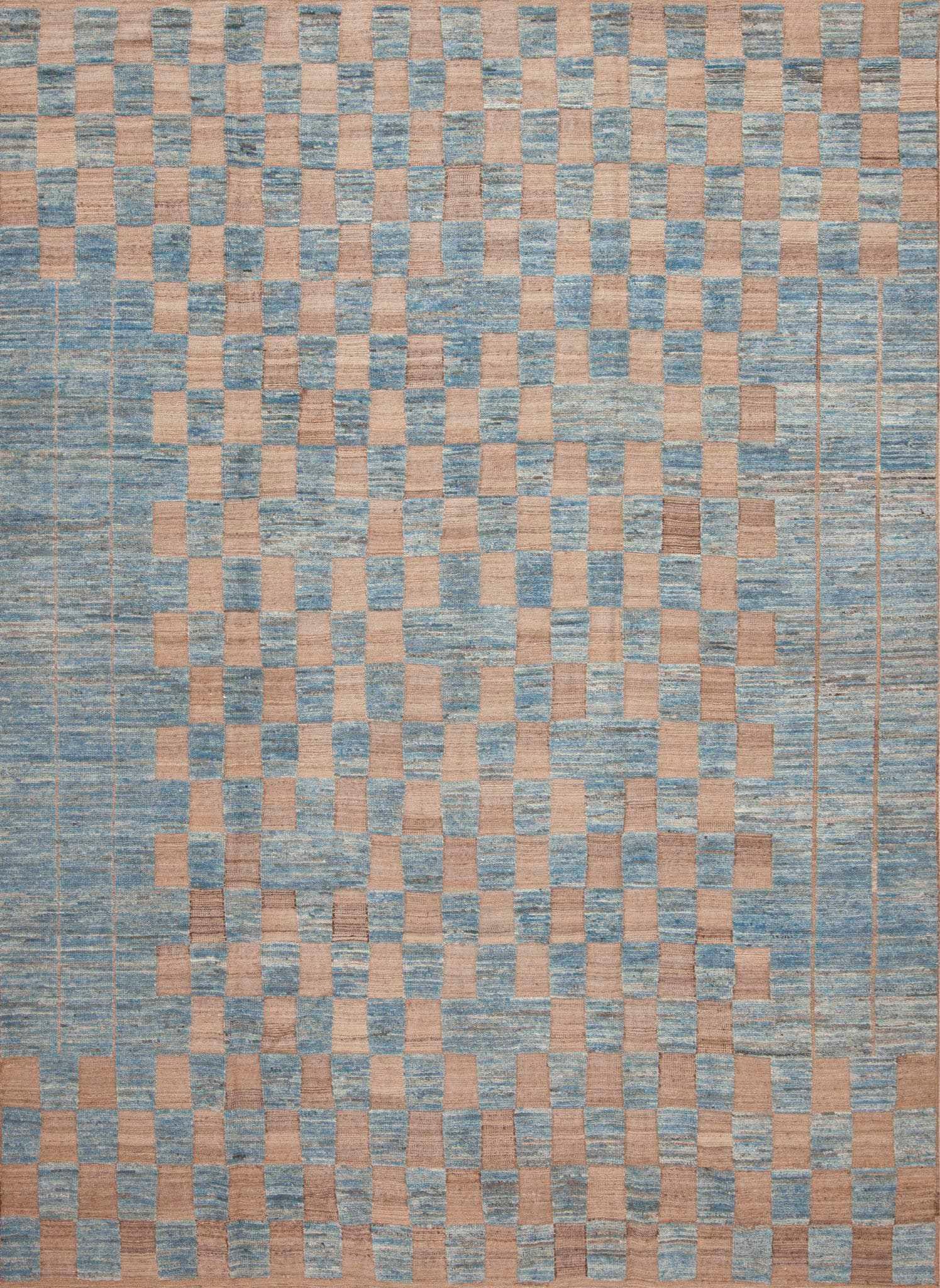 Collection Nazmiyal, tapis tribal géométrique moderne, taille de pièce 8'4" x 11' en vente