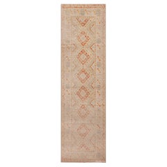 Collection Nazmiyal, tapis de couloir rustique tribal et géométrique moderne 2'11" x 9'10"