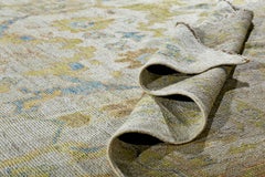 Nazmiyal Collection Modern Turkish Oushak Room Size Rug 10 ft 4 in x 12 ft 10 in