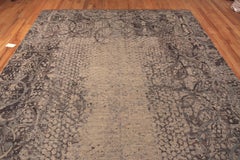 Nazmiyal Collection Nature Inspired Modern Transitional Rug. 9 ft x 12 ft 4 in