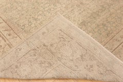 Nazmiyal Collection Neutral Antique Persian Malayer Rug 6 ft 8 in x 16 ft