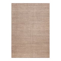 Nazmiyal Collection Tappeto Geometrico Moderno a Scacchiera Neutra 7' x 9'8"