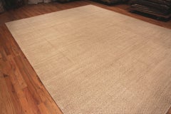 Nazmiyal Collection Neutral Color Modern Central Asian Rug. 12 ft 4 in x 15 ft