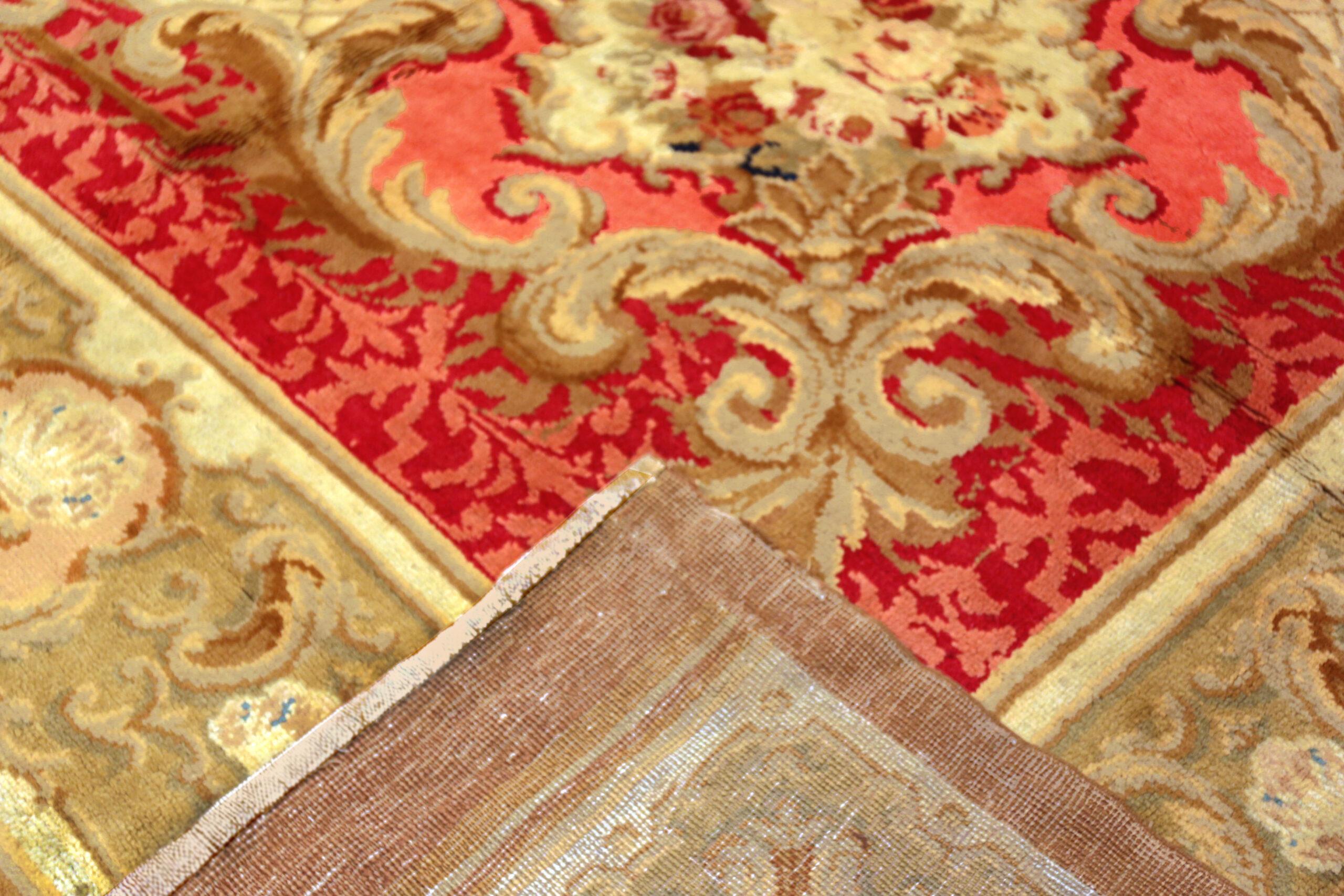 Colonial britannique Collection Nazmiyal Collection surdimensionnée Antique English Axminster Carpet 15' x 20'7