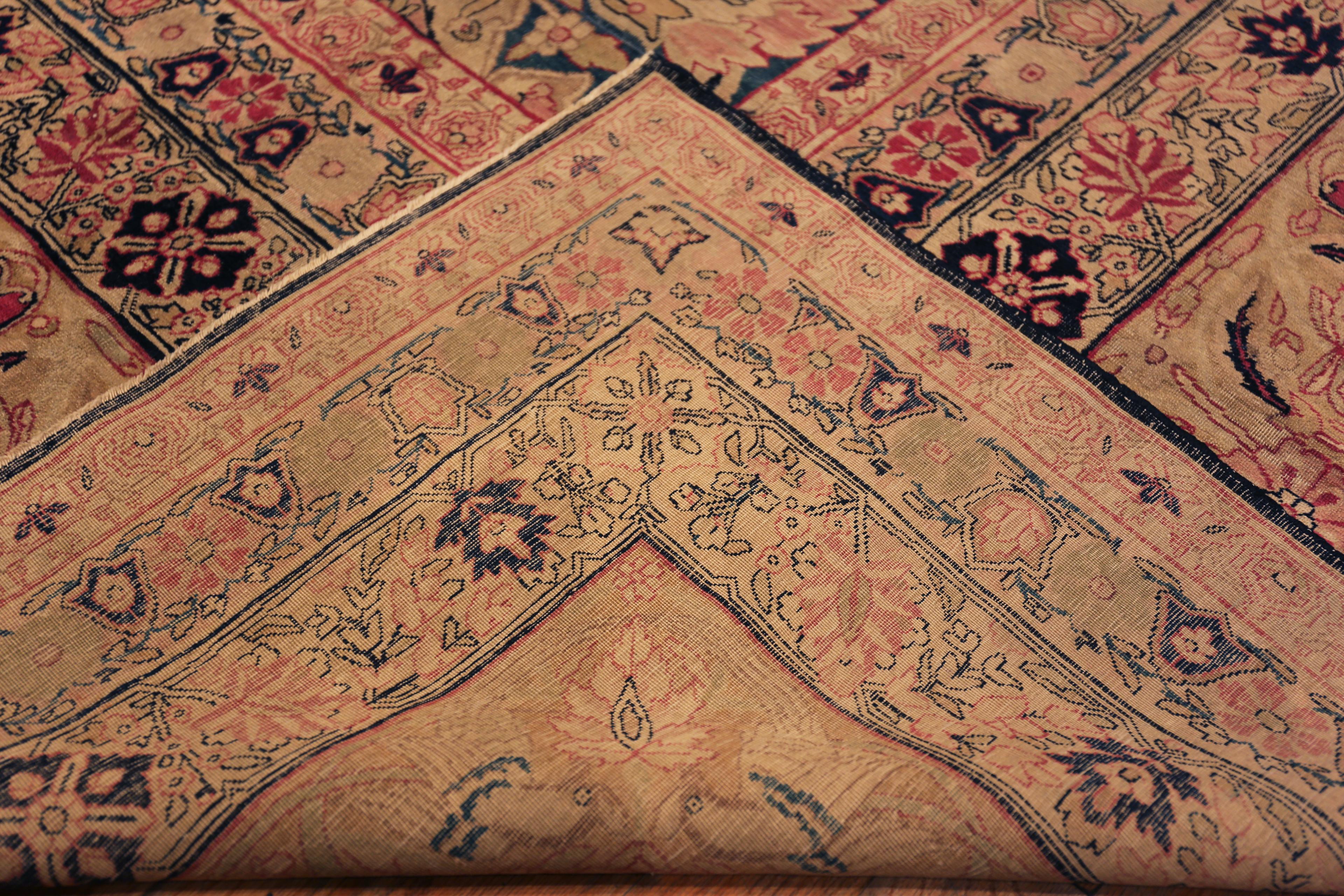 Nazmiyal Collection Übergroße antike persische Kerman Teppich 10 ft x 20 ft 5 in im Angebot 3