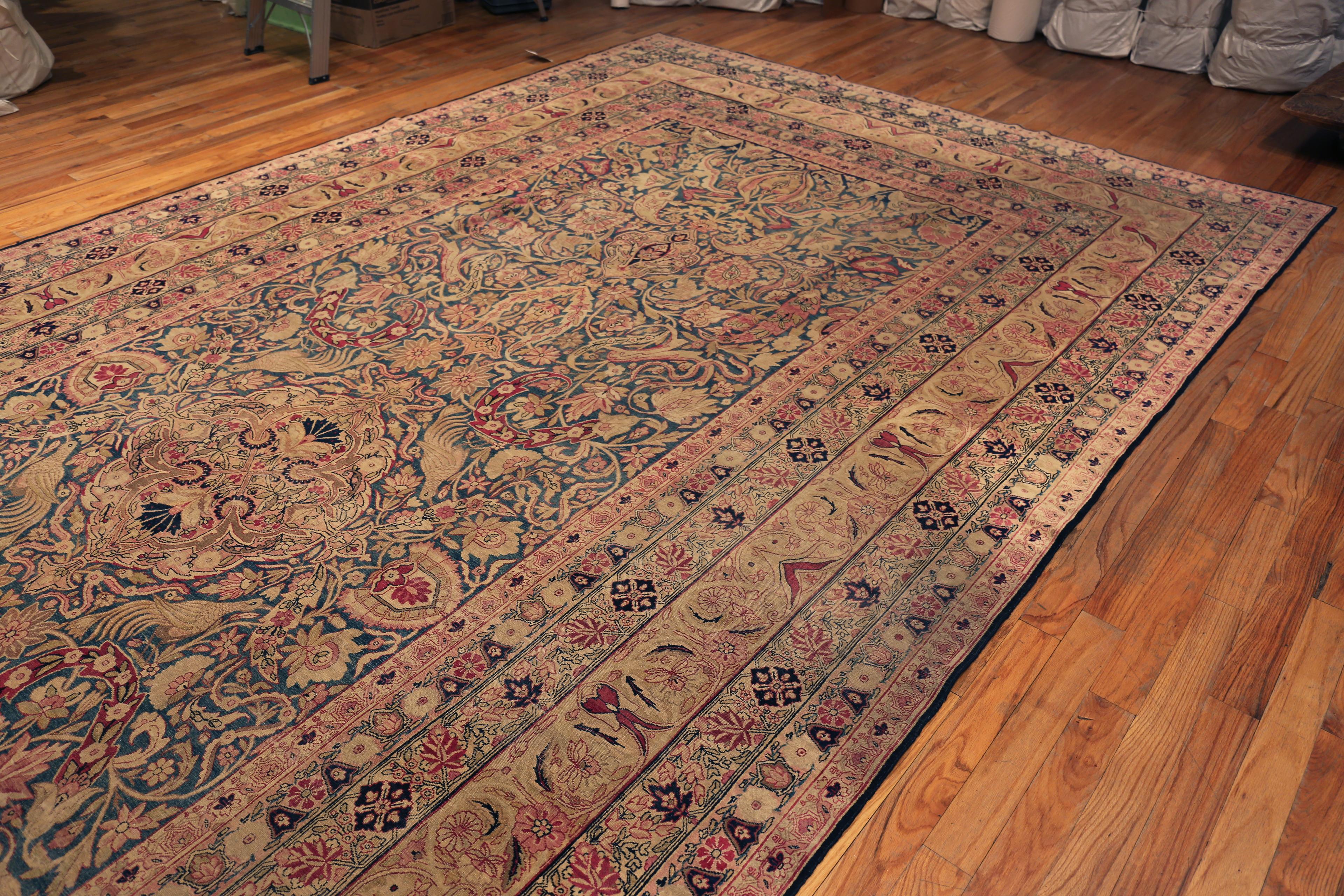 Nazmiyal Collection Übergroße antike persische Kerman Teppich 10 ft x 20 ft 5 in im Angebot 5