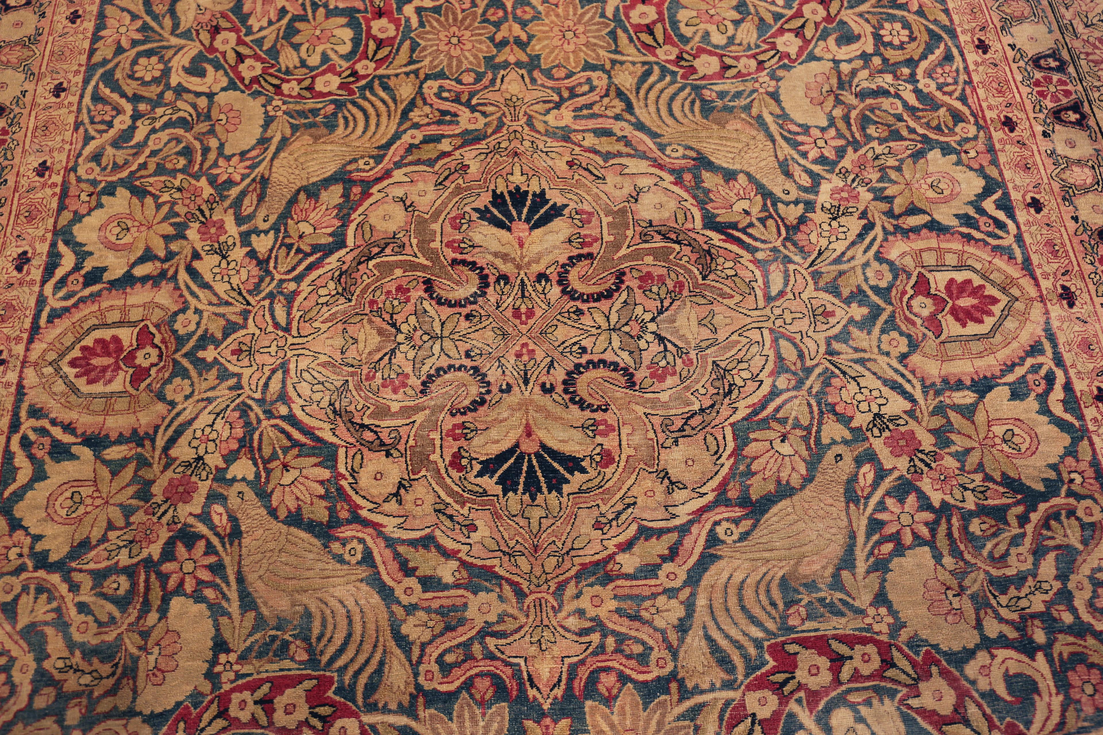 Nazmiyal Collection Übergroße antike persische Kerman Teppich 10 ft x 20 ft 5 in (Handgeknüpft) im Angebot