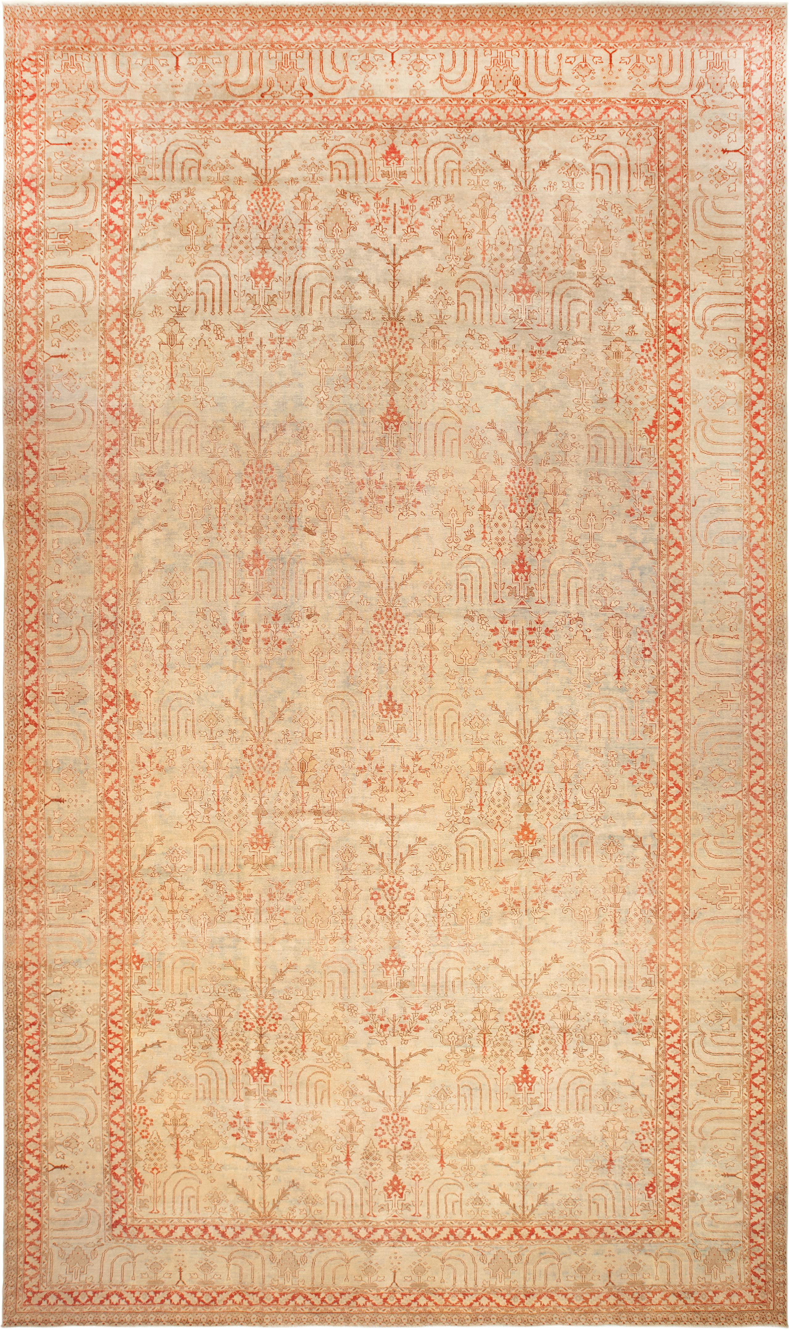 Annodato a mano Collection'S Tappeto Tabriz Persiano Antico Sovradimensionato 12'3