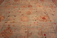 Nazmiyal Collection Oversized Antique Turkish Oushak Rug 15 ft x 24 ft 2 in