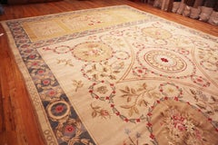 Nazmiyal Collection Oversized Vintage European Rug 14 ft 9 in x 24 ft 9 in