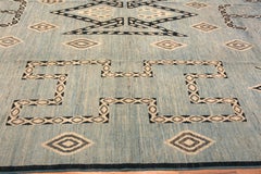 Nazmiyal Collection Pastel Tones Primitive Modern Large Rug 14' x 18'