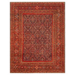 Nazmiyal Collection Persian Farahan Rug 7 ft 4 in x 9 ft 8 in