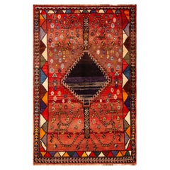 Nazmiyal Collection Persian Gabbeh Rug with Tree of Life 4 ft 4 in x 6 ft 10 in