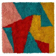 Nazmiyal Kollektion Pukllay Design Teppich von Genaro Rivas. 8 Fuß x 8 Fuß