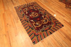 Nazmiyal Collection Purple Chinese Dragon Design Rug 4 ft 4 in x 7 ft