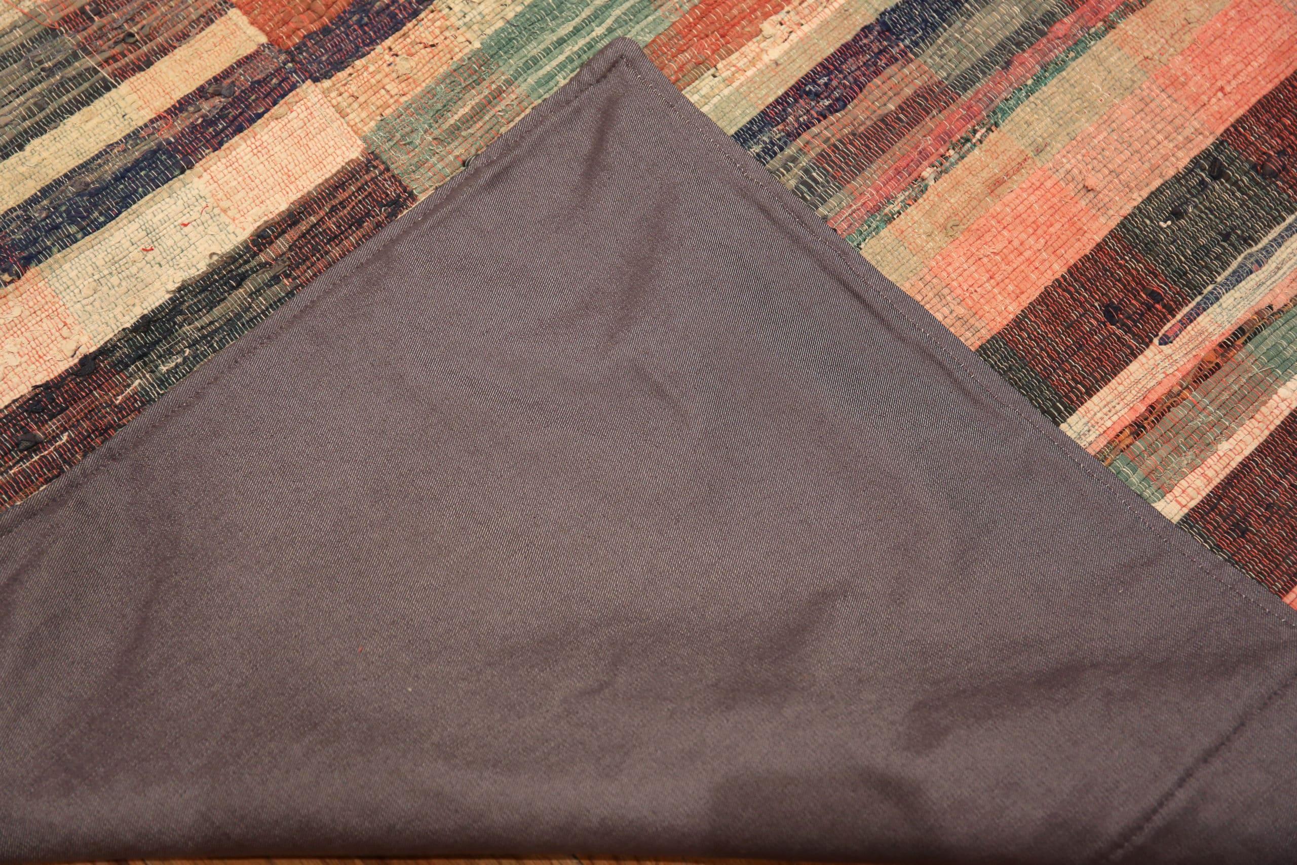 Moderner lilafarbener Rag-Teppich der Nazmiyal-Kollektion. 9 ft 2 in x 12 ft (Wolle) im Angebot
