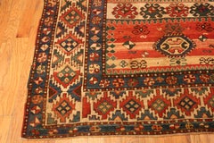 Nazmiyal Collection Rare Antique Caucasian Kazak Rug 5 ft 1 in x 6 ft 10 in