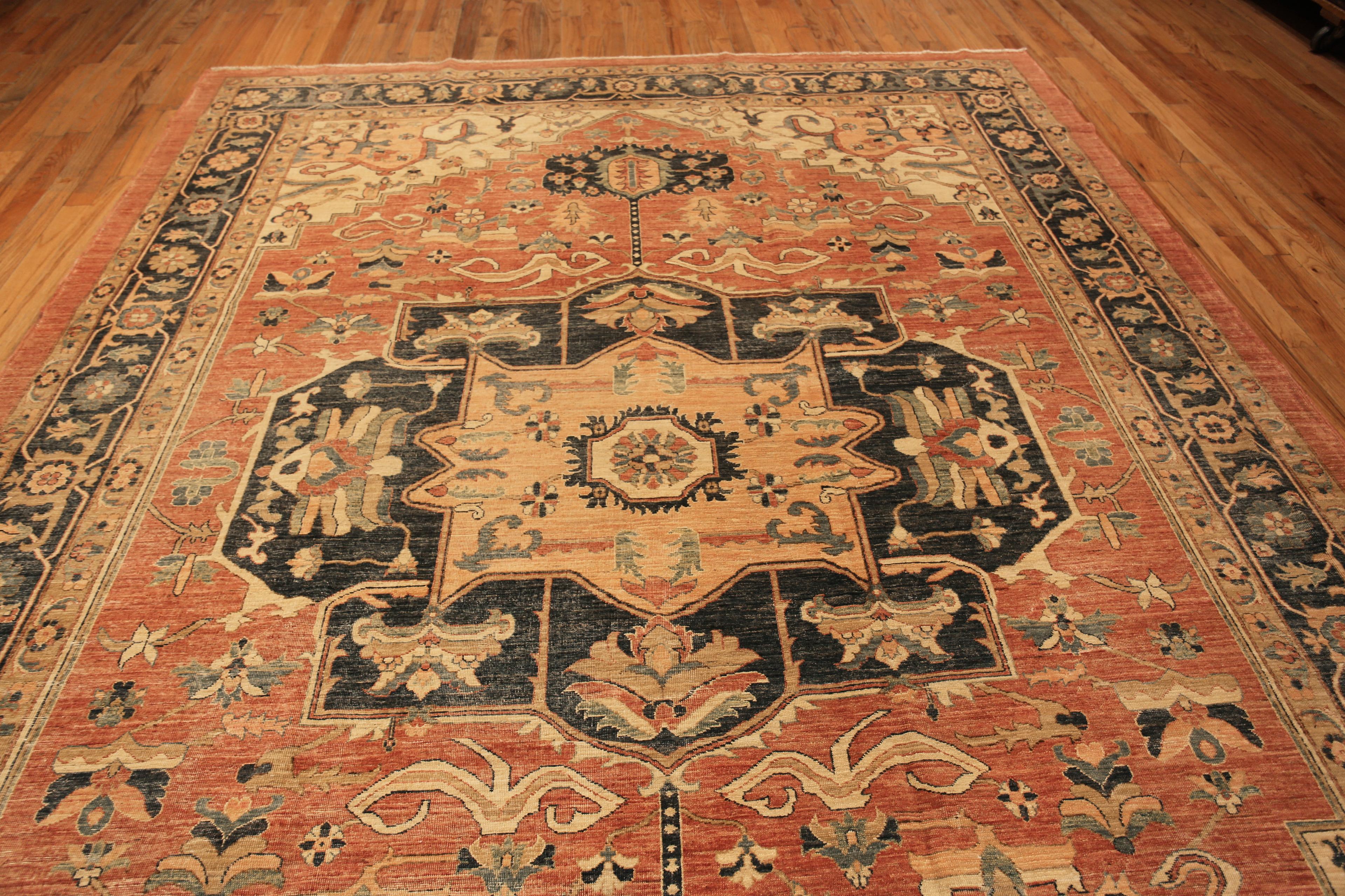 Central Asian Nazmiyal Collection Rustic Classic Persian Design Modern Rug 10'4