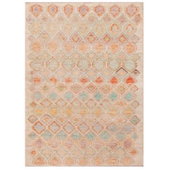 Collection'S Tappeto Geometrico Rustico Moderno di piccole dimensioni 4'3" x 5'10"