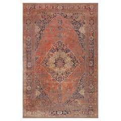 Collection'S Tappeto rustico grande Kashan Mohtashem 10 ft 4 in x 15 ft 8 in