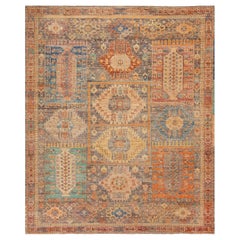 Nazmiyal Collection Rustic Tribal Allover Design Modern Area Rug 8'3" x 9'6" (en anglais)