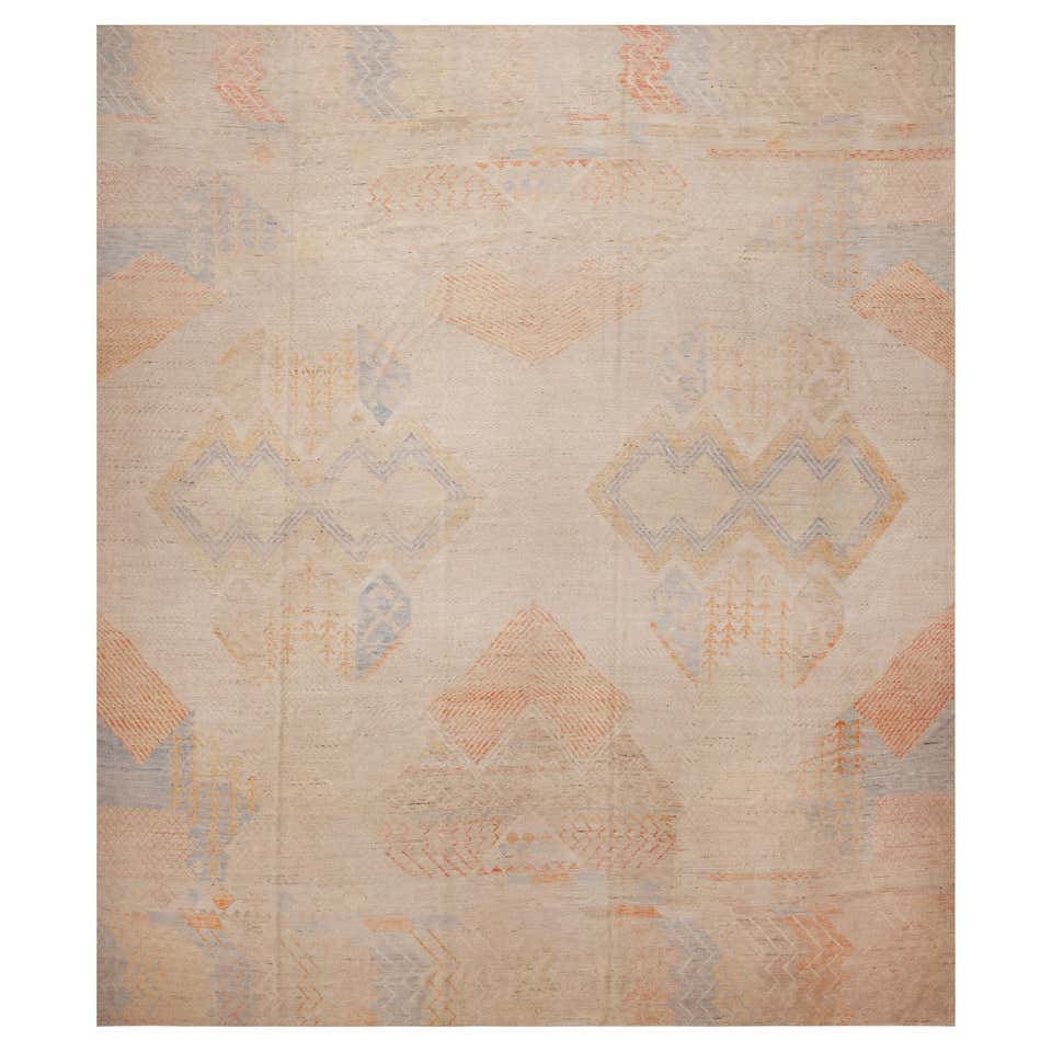 Nazmiyal Collection Tribal Primitive Large Modern Abstract Rug 13'1