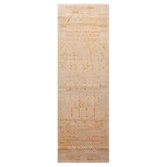 Nazmiyal Collection Tappeto Runner Moderno dal Design Geometrico Tribale Rustico 3' x 9'10"