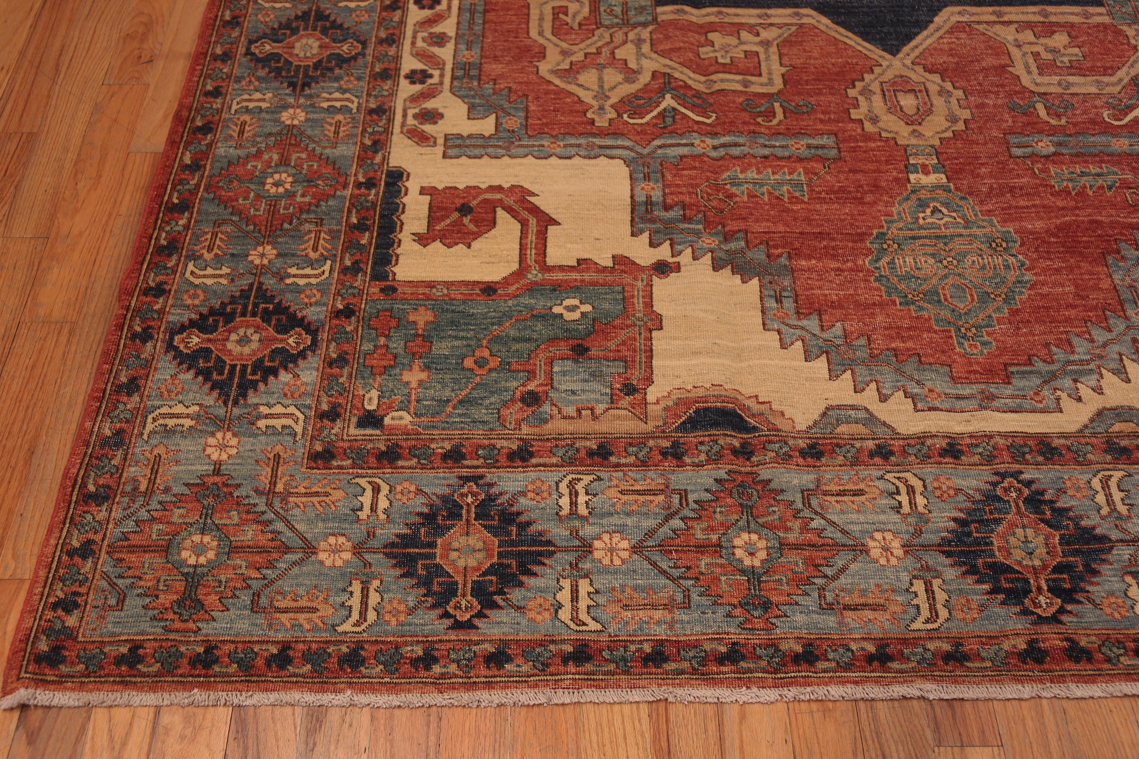 Nazmiyal Kollektion Rustikaler moderner Teppich im persischen Stammes-Design 8'2