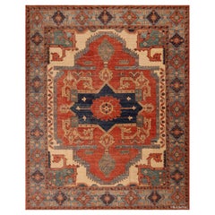 Nazmiyal Collection Tappeto per l'area moderna dal design tribale persiano 8'2" x 10'2"