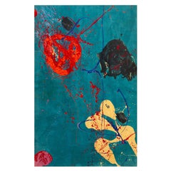 Nazmiyal Collection Sam Francis Vintage Rug 6 ft 5 in x 10 ft