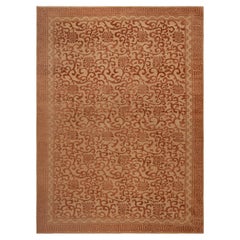 Nazmiyal Collection Silk and Wool Chinese Style Rug 8 ft 9 in x 11 ft 9 in