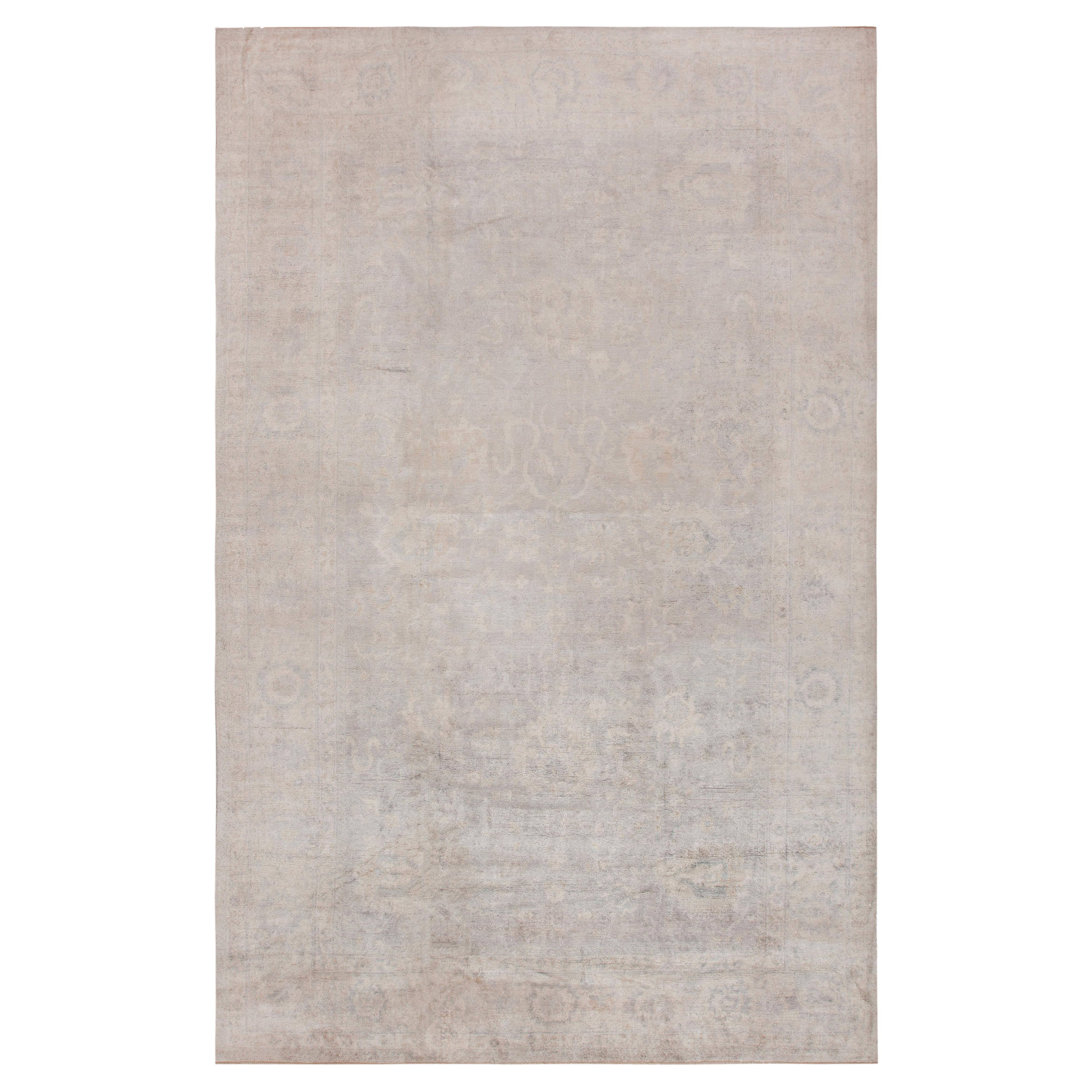 Nazmiyal Collection Silk & Wool Large Decorative Modern Rug 10'9" x 16'8"
