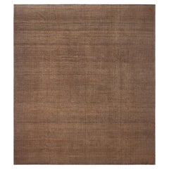 Nazmiyal Collection Silk & Wool Large Textured Contemporary Rug 14'3" x 15'9"