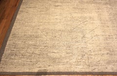 Nazmiyal Collection Soft Beige Large Modern Minimalist Rug 16'6" x 16'9"