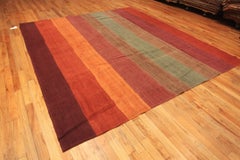 Nazmiyal Collection Square Modern Kilim. 10 ft x 11 ft 1 in