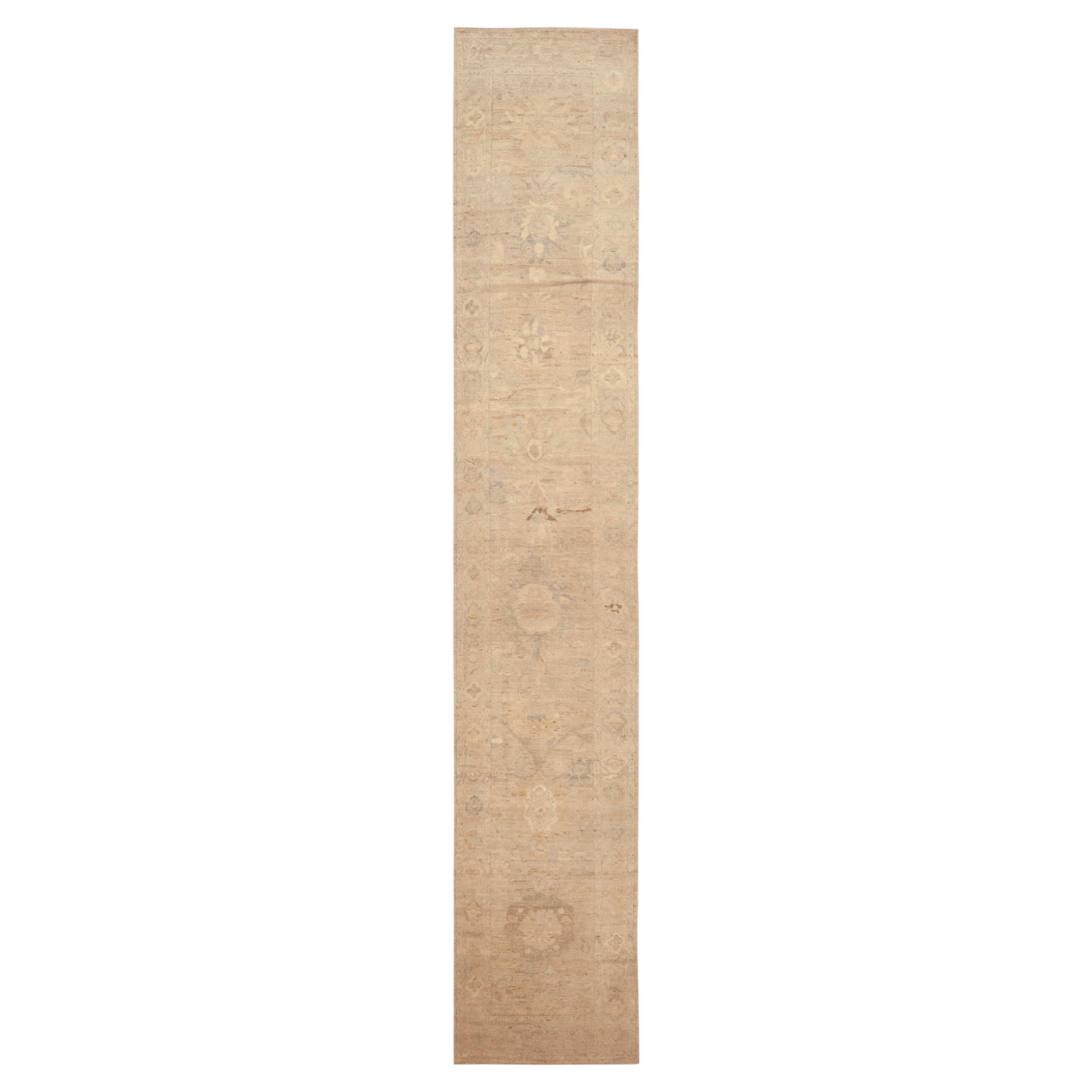 Nazmiyal Collection Transitional Oushak Style Runner Rug 2'10" X 16'2"