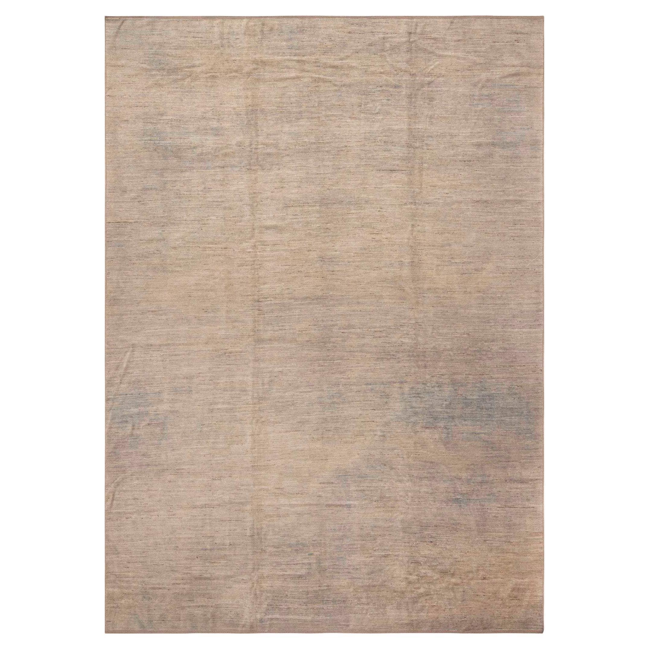 Nazmiyal Collection Trendy Modern Abstract Room Size Area Rug 9'9" x 14' For Sale