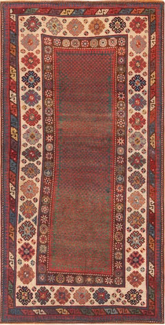 Collection'S Tribal Antique Caucasian Talish Runner 3'10" x 7'6"